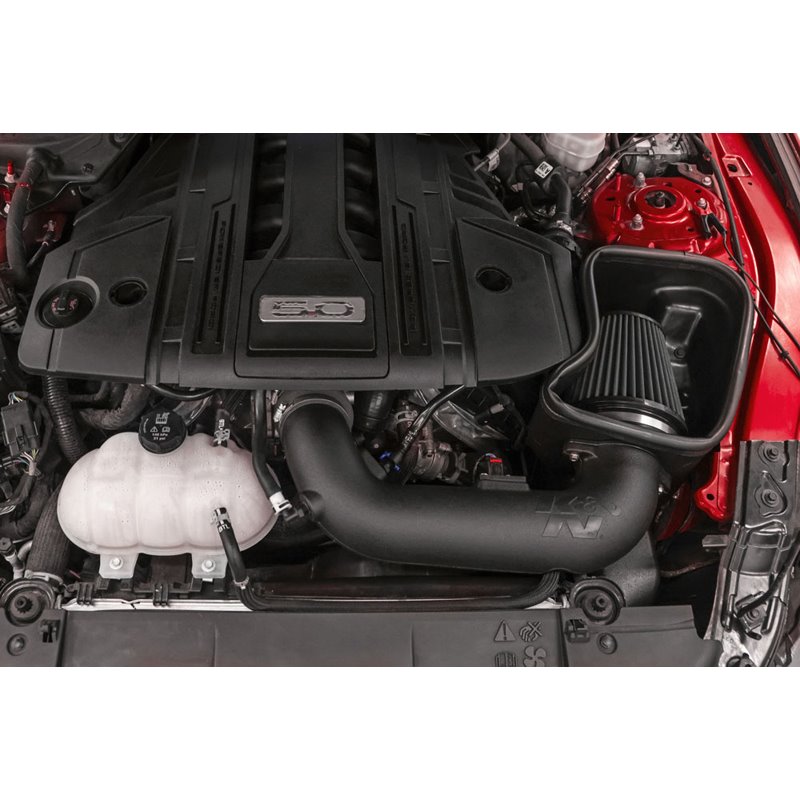 K&N | Performance Air Intake System - Mustang / GT 5.0L 2018-2023