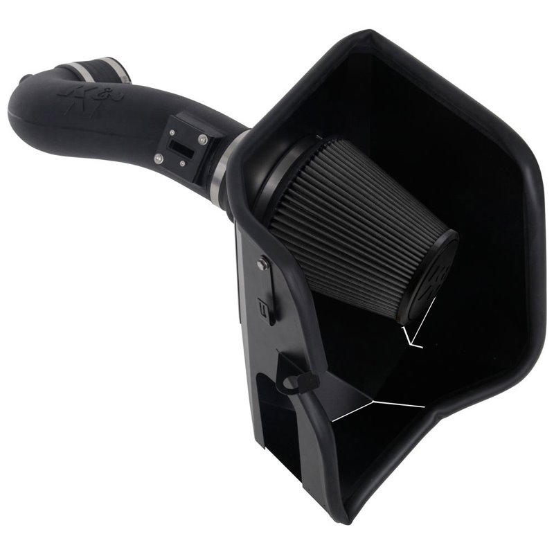 K&N | Performance Air Intake System - Cadillac / Chevrolet / GMC 6.2L / 5.3L 2019-2023