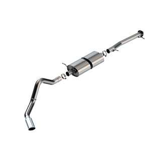 Borla | S-Type Cat-Back Exhaust System - Silverado / Sierra 2500 HD / 3500 HD 6.6L 2020-2024