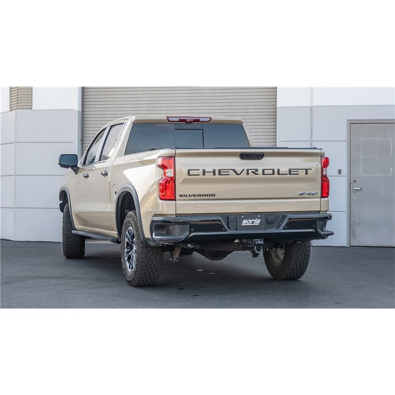Borla | ATAK Cat-Back Exhaust System - Silverado 1500 / ZR2 6.2L 2022-2023