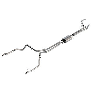 Borla | S-Type Cat-Back Exhaust System - Silverado 1500 / ZR2 6.2L 2022-2023