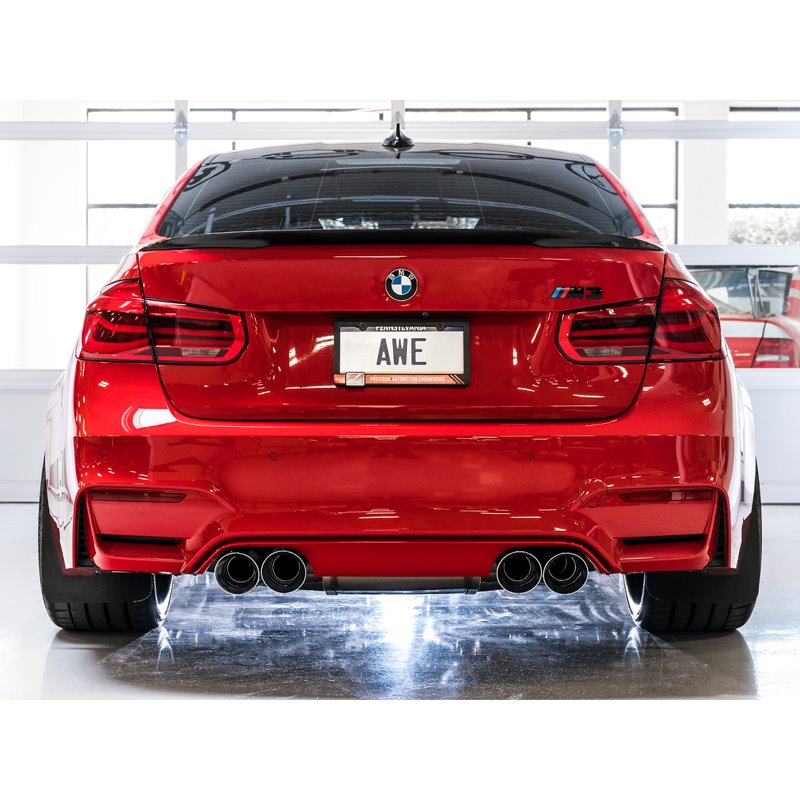 AWE Tuning | SwitchPath Catback Exhaust (Diamond Black) - M3 / M4 / M4 CS 3.0T 2015-2020