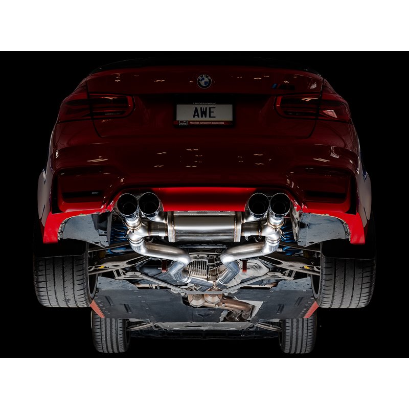 AWE Tuning | SwitchPath Catback Exhaust (Diamond Black) - M3 / M4 / M4 CS 3.0T 2015-2020