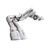 AWE Tuning | 0FG Exhaust with BashGuard (Dual Chrome Silver Tips) - Tacoma 3.5L 2016-2023