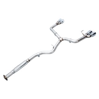AWE Tuning | Track Edition Exhaust (Chrome Silver Tips) - WRX 2.4T 2022-2024