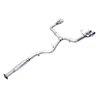 AWE Tuning | Track Edition Exhaust (Chrome Silver Tips) - WRX 2.4T 2022-2024