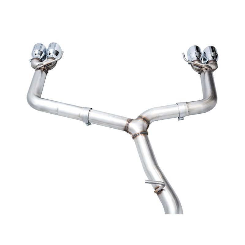AWE Tuning | Track Edition Exhaust (Chrome Silver Tips) - WRX 2.4T 2022-2024