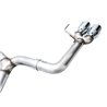 AWE Tuning | Track Edition Exhaust (Chrome Silver Tips) - WRX 2.4T 2022-2024