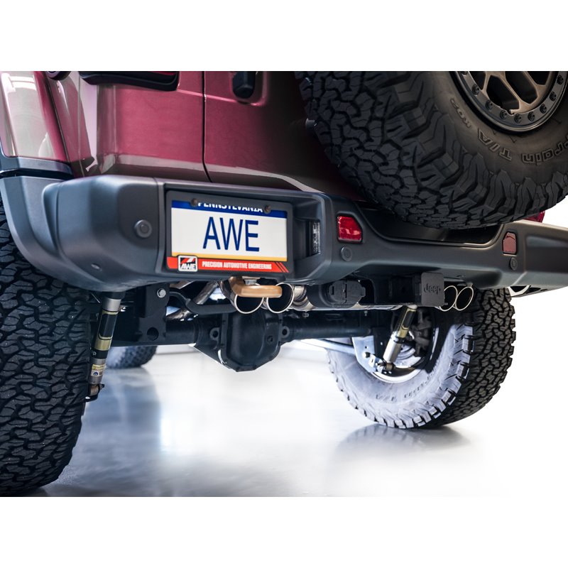 AWE Tuning | SwitchPath Catback Exhaust - Wrangler (JL) 6.4L 2021-2023