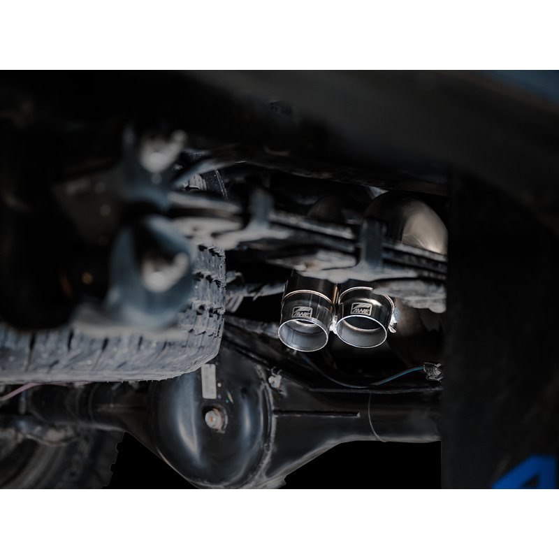 AWE Tuning | 0FG Exhaust with BashGuard (No Tips) - Tacoma 3.5L 2016-2023