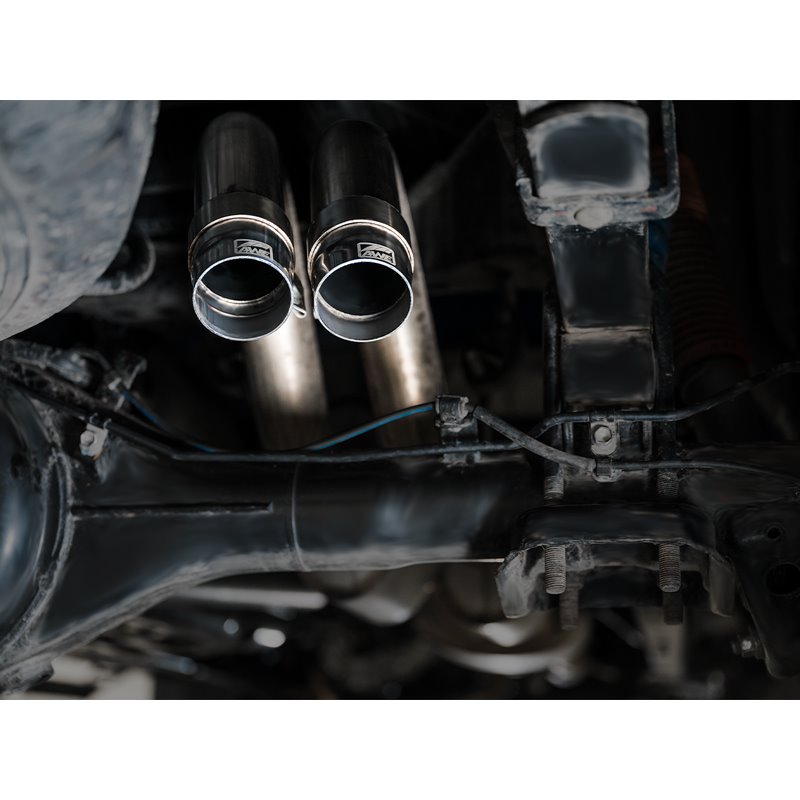 AWE Tuning | 0FG Exhaust with BashGuard (No Tips) - Tacoma 3.5L 2016-2023