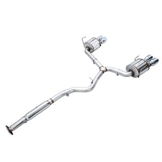 AWE Tuning | Touring Edition Exhaust (Chrome Silver Tips) - WRX 2.4T 2022-2024
