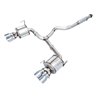 AWE Tuning | Touring Edition Exhaust (Chrome Silver Tips) - WRX 2.4T 2022-2024