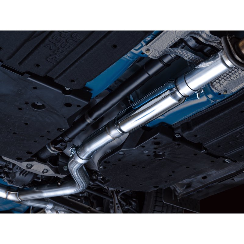 AWE Tuning | Touring Edition Exhaust (Chrome Silver Tips) - WRX 2.4T 2022-2024