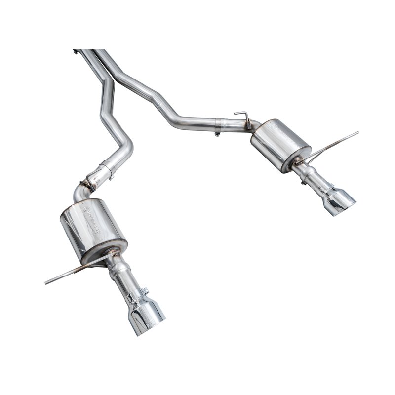 AWE Tuning | Touring Edition Exhaust (Chrome Silver Tips) - Durango 6.2L / 6.4L 2018-2023