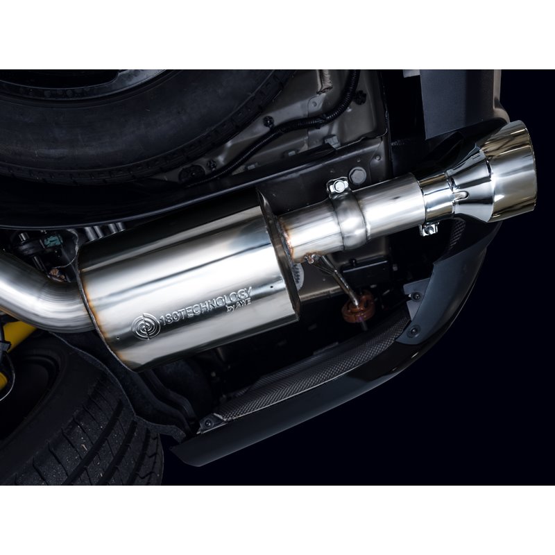 AWE Tuning | Touring Edition Exhaust (Chrome Silver Tips) - Durango 6.2L / 6.4L 2018-2023