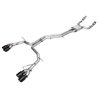 AWE Tuning | Track Edition Exhaust (Diamond Black Tips) - S6 / S7 Sportback 2.9T 2020-2023