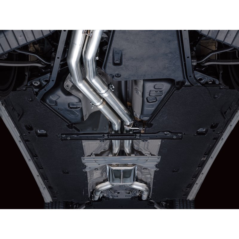 AWE Tuning | Track Edition Exhaust (Diamond Black Tips) - S6 / S7 Sportback 2.9T 2020-2023