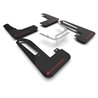 RallyArmor | Black UR Mud Flap Red Logo - Civic Type R 2023-2024