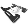 RallyArmor | Black UR Mud Flap White Logo - Civic Type R 2023-2024