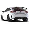 RallyArmor | Black UR Mud Flap White Logo - Civic Type R 2023-2024