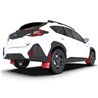 RallyArmor | Red UR Mud Flap White Logo - Crosstrek 2024