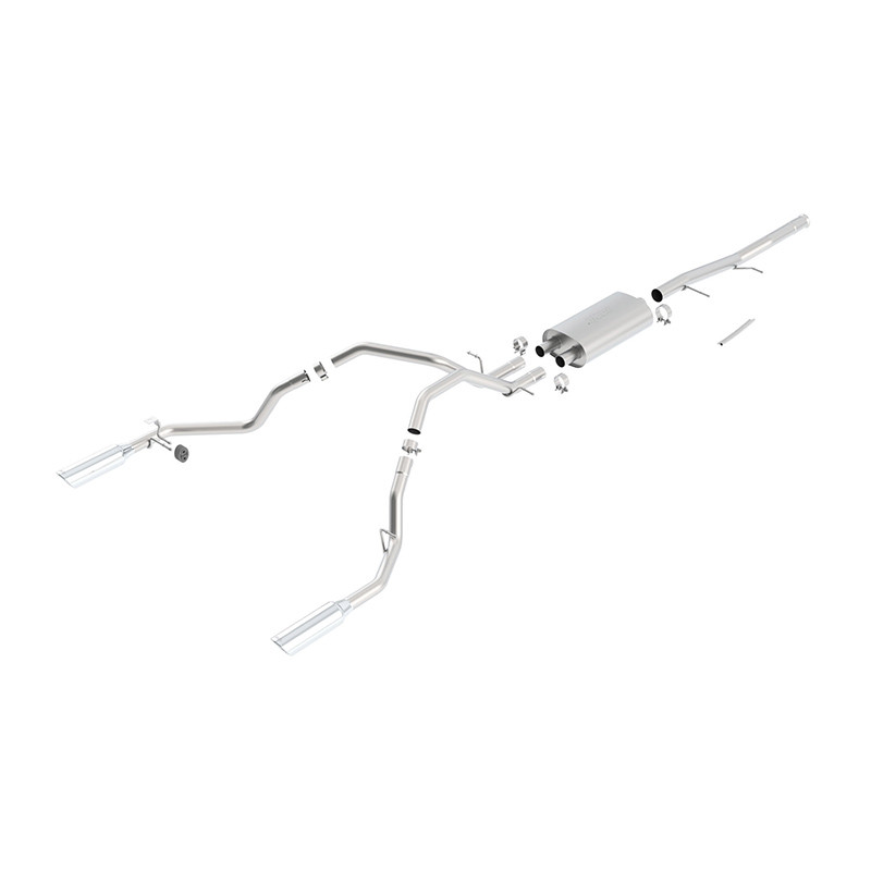 Borla | Cat-Back Exhaust Touring - Silverado / Sierra 1500 / 2500 HD 2009-2013
