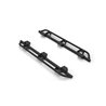N-FAB | TrailSlider-Cab Len (2 Steps)-07-17 Wrangler JK 4Dr-TX Blk - Wrangler (JK) 3.6L / 3.8L 2007-2017