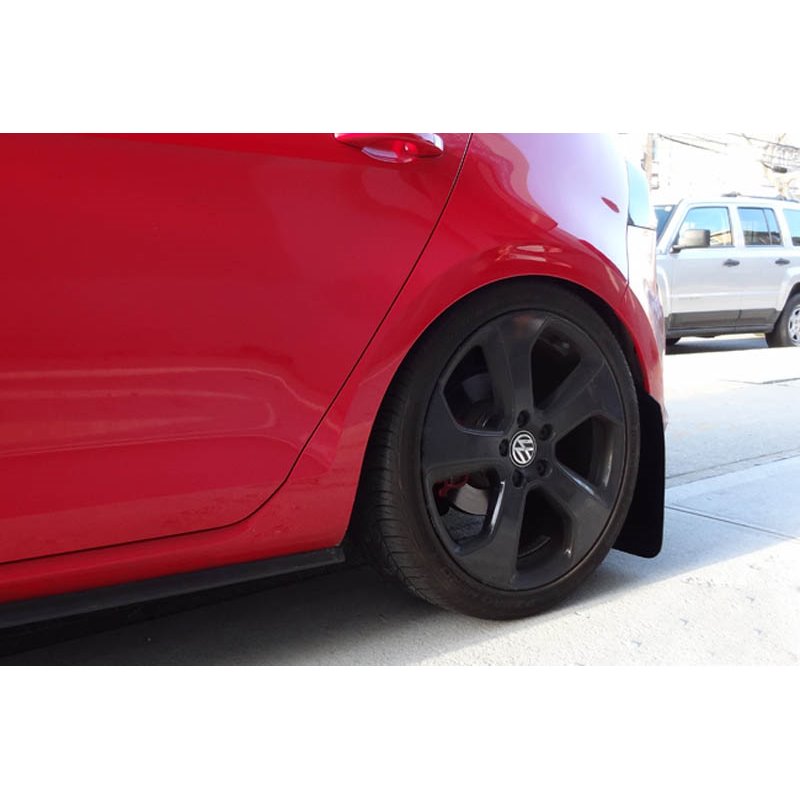 RallyArmor | Mud Flaps Grey Logo - MK7 Golf/GTI/TSI - MK7.5 Golf R