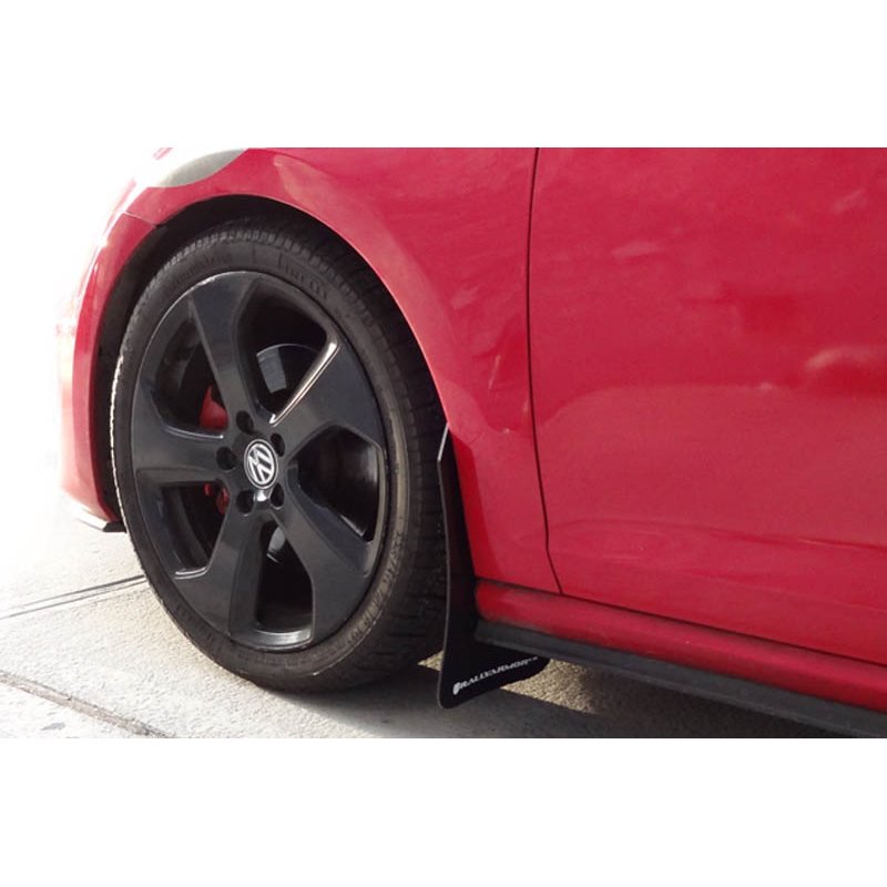 RallyArmor | Mud Flaps Red Logo - MK7 Golf/GTI/TSI - MK7.5 Golf R