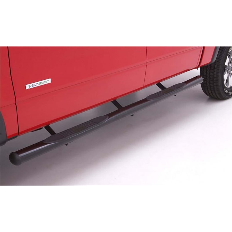 Lund | 4 Inch Oval Straight Nerf Bar - Chevrolet / GMC 2019-2024