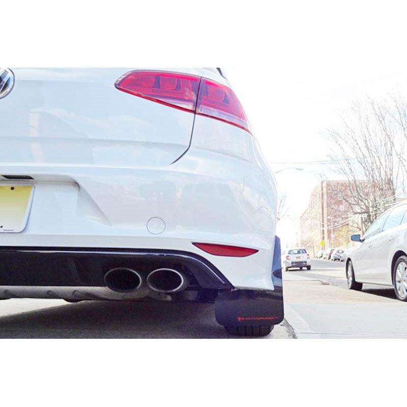 RallyArmor | Mud Flaps Blue Logo - MK7 VW Golf R 2015-2017.5