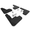 RallyArmor | Black UR Mud Flap Metallic Black Logo - Mustang Mach-E & GT 2021-2024