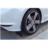 RallyArmor | Mud Flaps White Logo - MK7 VW Golf R 2015-2017.5