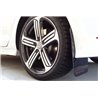 RallyArmor | Mud Flaps White Logo - MK7 VW Golf R 2015-2017.5