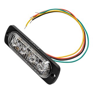 Oracle | 4 LED Slim Strobe, Amber