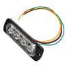 Oracle | 4 LED Slim Strobe, Amber
