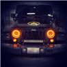 Oracle | Switchback LED Halo Headlights, Amber/White - Wrangler (JK) 3.6L / 3.8L 2007-2018