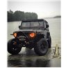 Oracle | 7 in. High Powered LED Headlights, Black Bezel, Dynamic ColorSHIFT - Wrangler (JK) 3.6L / 3.8L 2007-2018