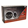 Oracle | 7 in. High Powered LED Headlights, Black Bezel, Dynamic ColorSHIFT - Gladiator / Wrangler (4xe) / Wrangler (JL) 2018-20