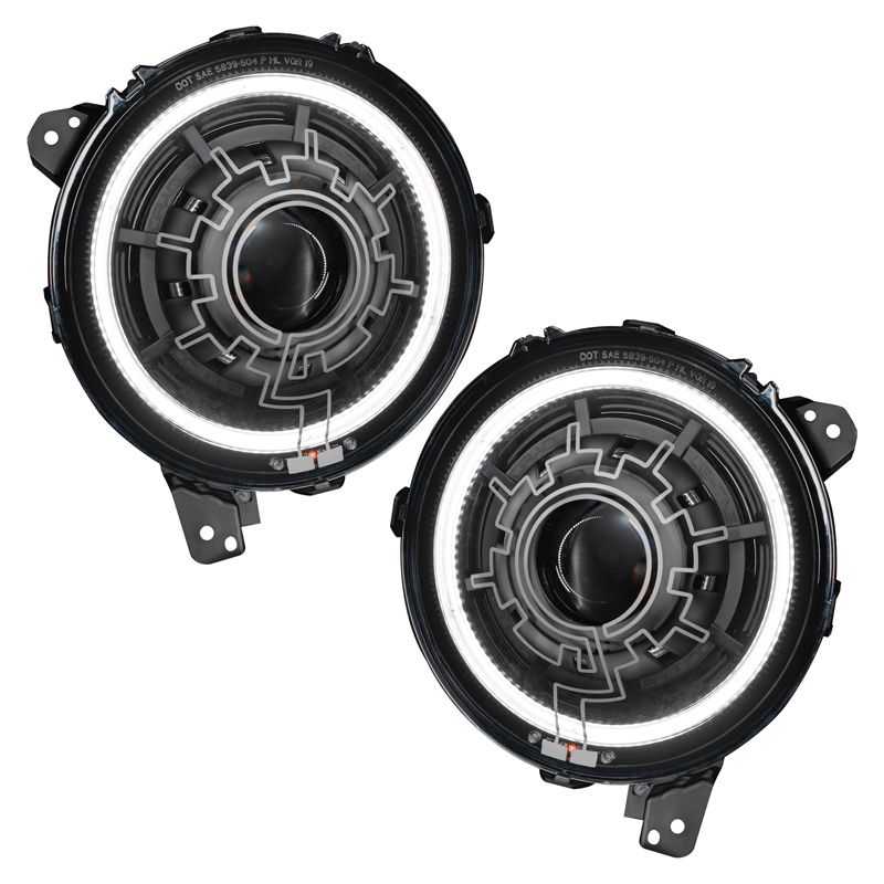 Oracle | Oculus Bi-LED Projector Headlights - Gladiator / Wrangler (4xe) / Wrangler (JL) 2018-2024