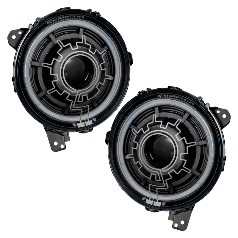 Oracle | Oculus Bi-LED Projector Headlights - Gladiator / Wrangler (4xe) / Wrangler (JL) 2018-2024