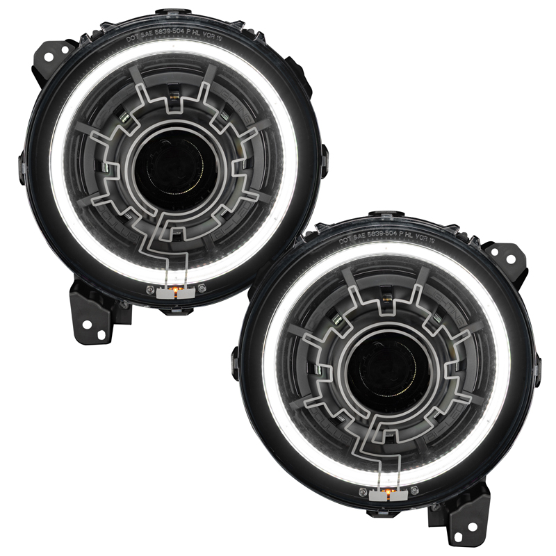 Oracle | Oculus Bi-LED Projector Headlights - Gladiator / Wrangler (4xe) / Wrangler (JL) 2018-2024