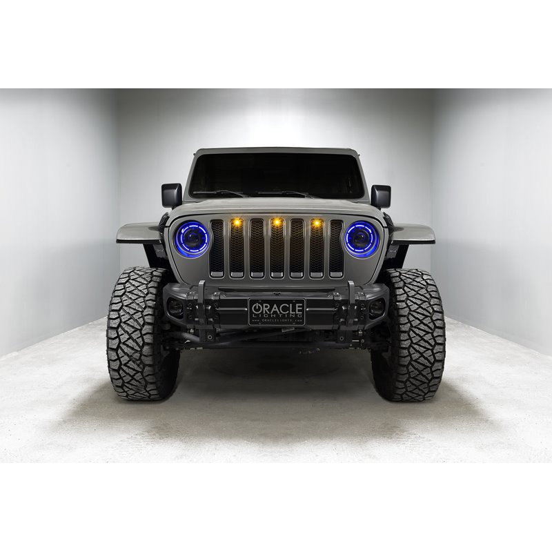 Oracle | Oculus ColorSHIFT Bi-LED Projector Headlights, ColorSHIFT - BC1 - Gladiator / Wrangler (4xe) / Wrangler (JL) 2018-2024
