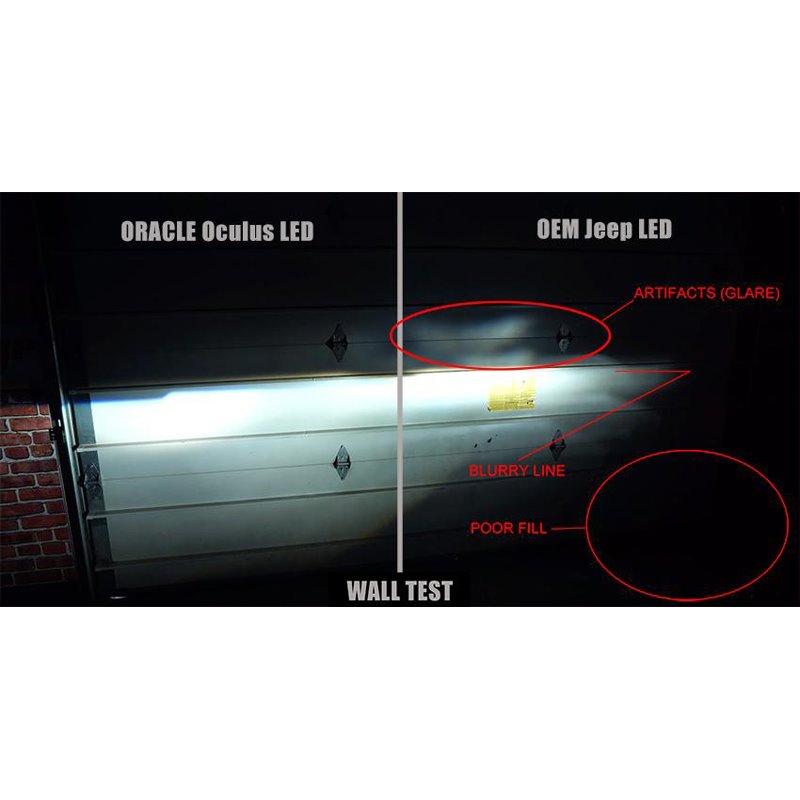 Oracle | Lighting Oculus Bi-LED Projector Headlights, 5500K - Gladiator / Wrangler (4xe) / Wrangler (JL) 2018-2024