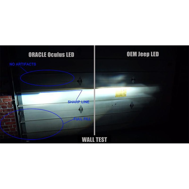 Oracle | Lighting Oculus Bi-LED Projector Headlights, 5500K - Gladiator / Wrangler (4xe) / Wrangler (JL) 2018-2024