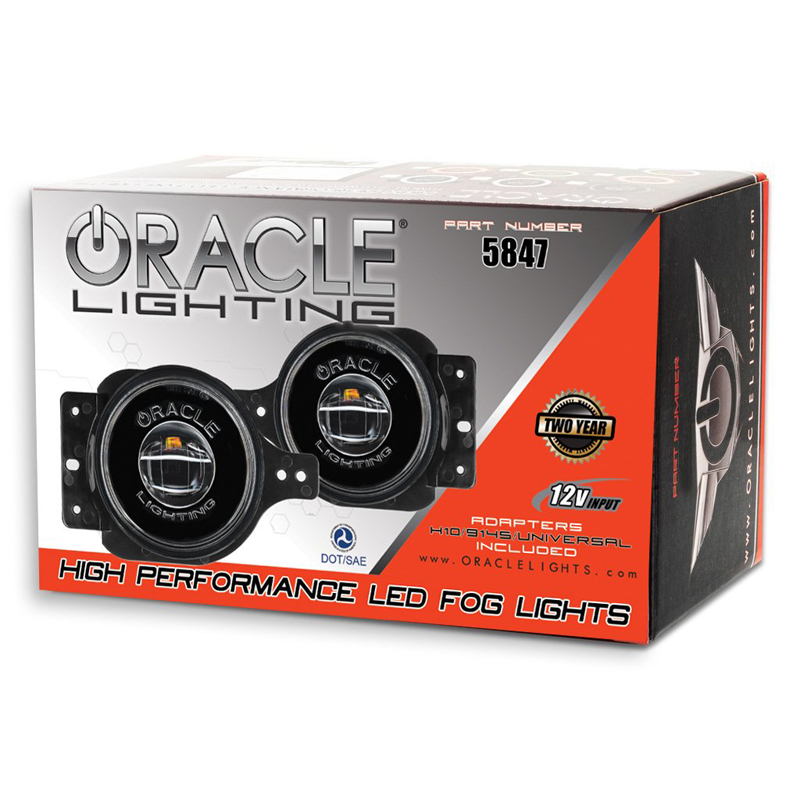 Oracle | Jeep Wrangler JL/Gladiator JT Sport High Performance 20W LED Fog Lights - Gladiator / Wrangler (JL) 2018-2024