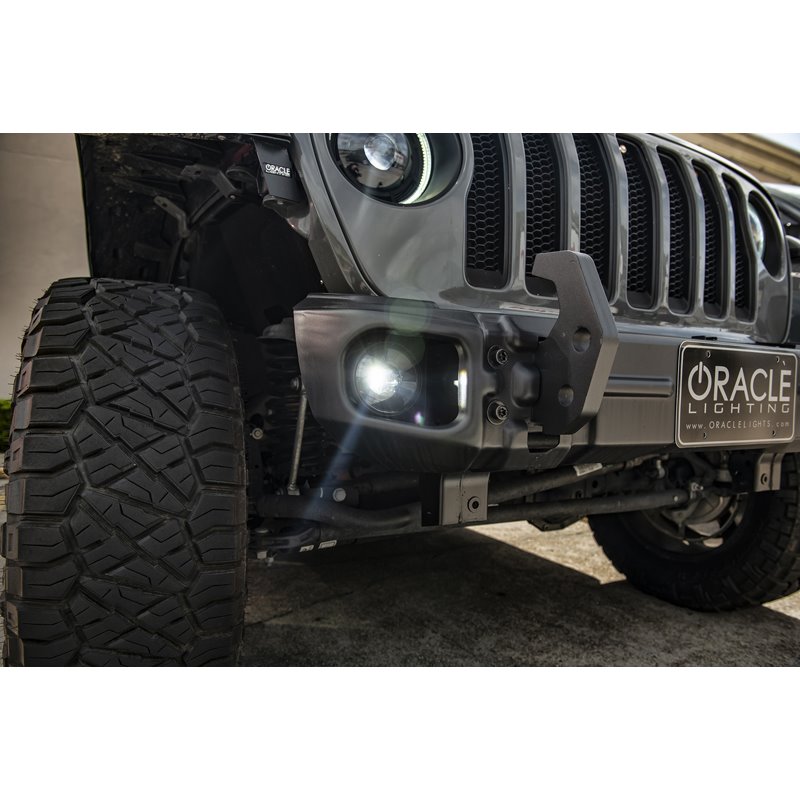 Oracle | Jeep Wrangler JL/Gladiator JT Sport High Performance 20W LED Fog Lights - Gladiator / Wrangler (JL) 2018-2024