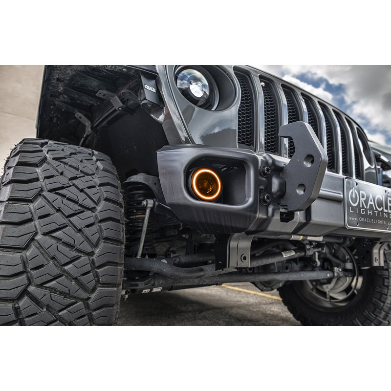Oracle | Jeep Wrangler JL/Gladiator JT Sport High Performance 20W LED Fog Lights - Gladiator / Wrangler (JL) 2018-2024
