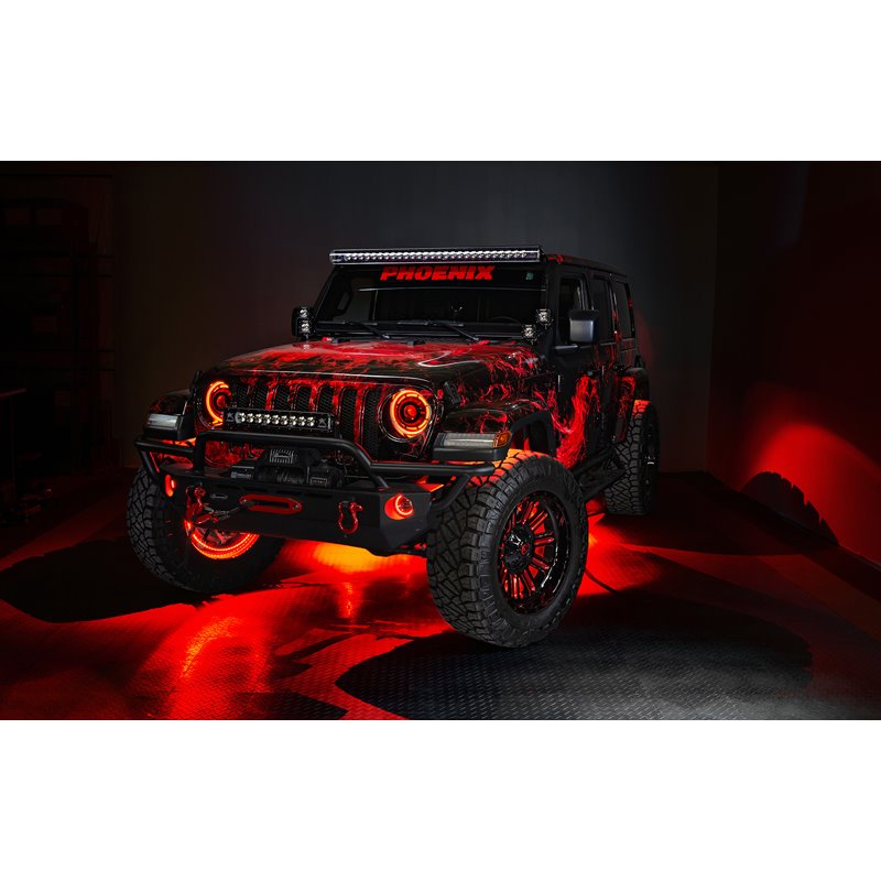 Oracle | Jeep Wrangler JL/Gladiator JT Sport High Performance 20W LED Fog Lights - Gladiator / Wrangler (JL) 2018-2024